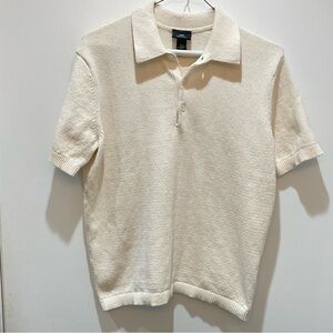 H&M men’s sweater polo size Medium